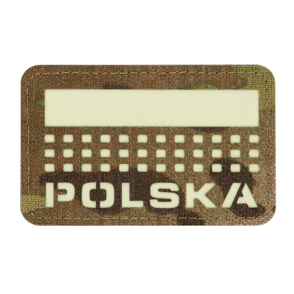 M-Tac patch Polska (with flag) 50x80 Laser Cut