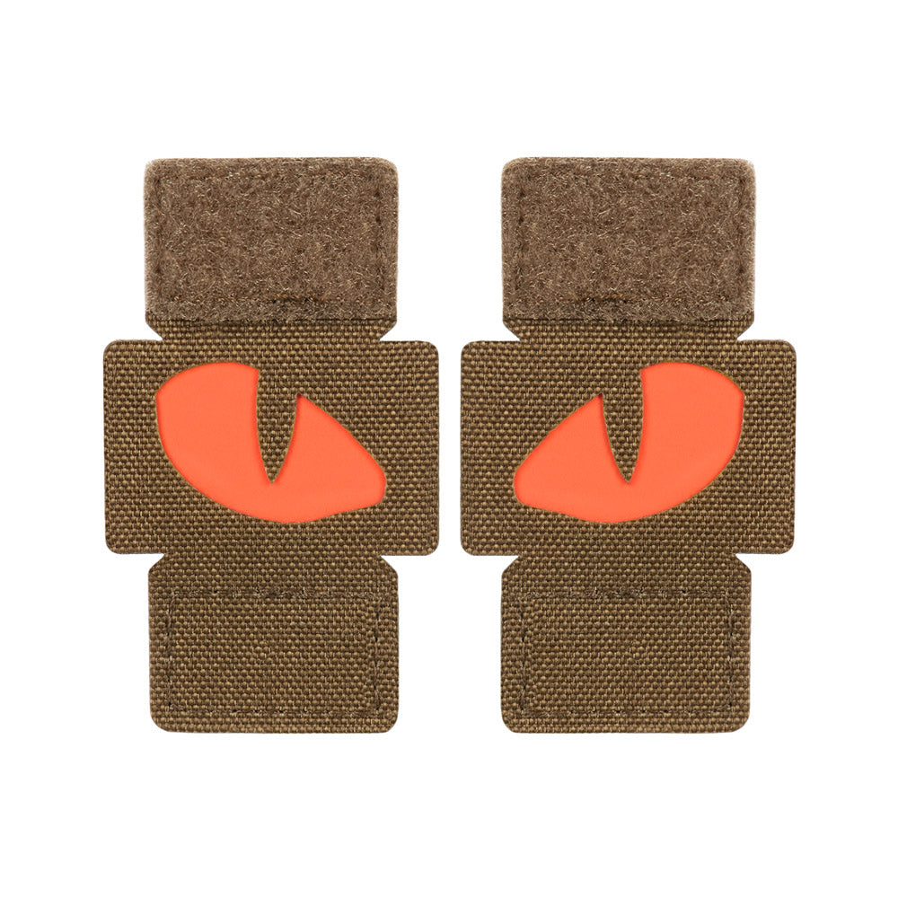 M-Tac patch Tiger Eyes Laser Cut (couple)