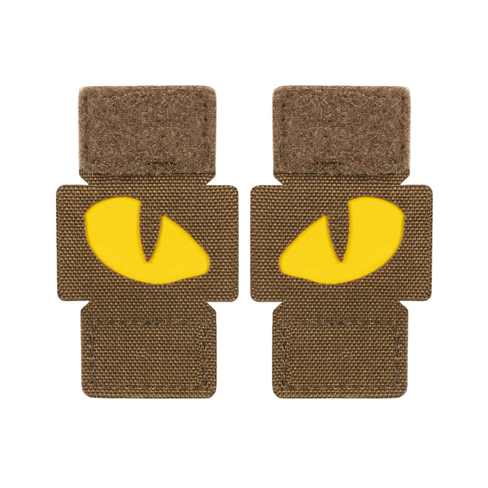 M-Tac patch Tiger Eyes Laser Cut (couple)