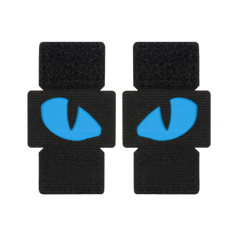M-Tac patch Tiger Eyes Laser Cut (couple) Ranger Green/Blue/GID
