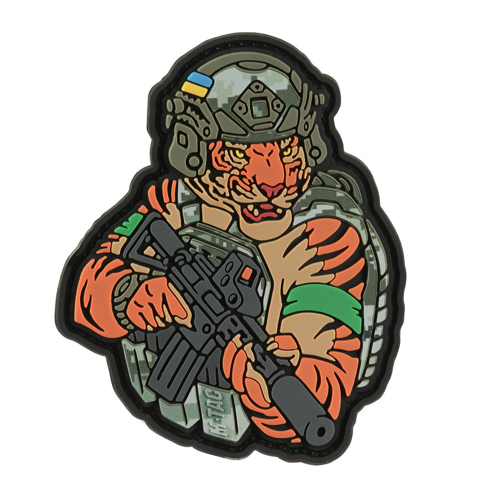 M-Tac patch Tiger Green tape PVC