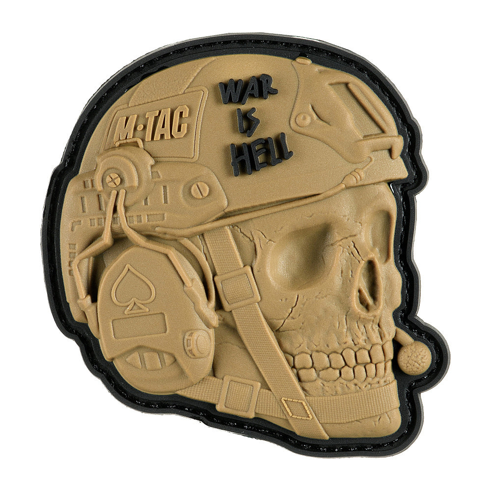 M-Tac Patch War is Hell 3D PVC Olive