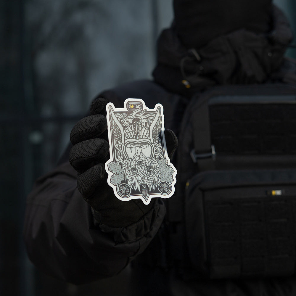 M-Tac Odin reflective sticker Black