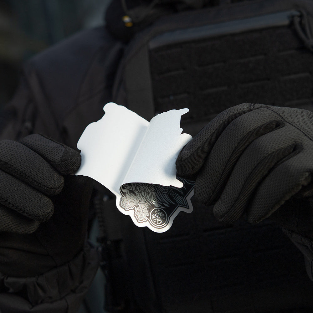 M-Tac Odin reflective sticker Black