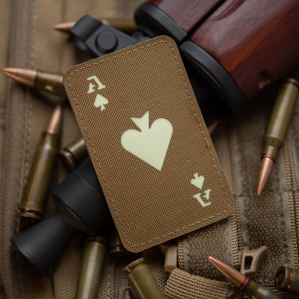 M-Tac patch Ace of Spades Laser Cut