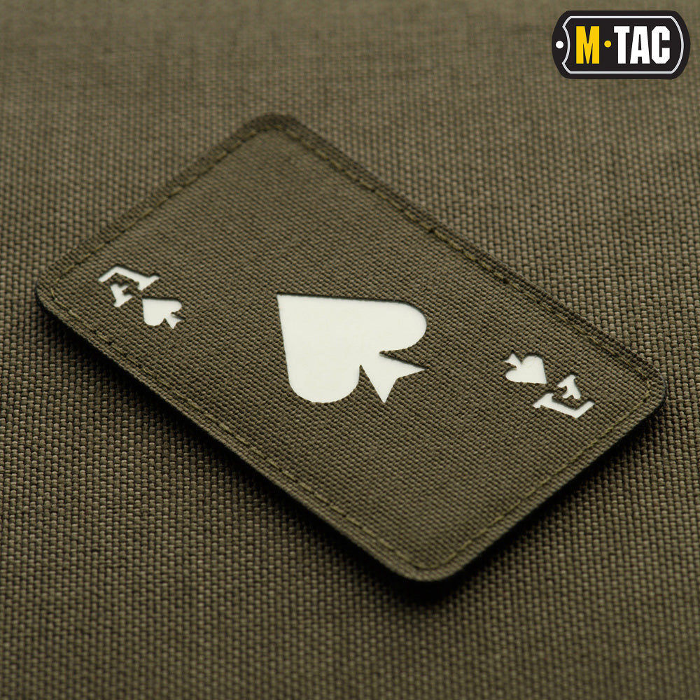 M-Tac patch Ace of Spades Laser Cut