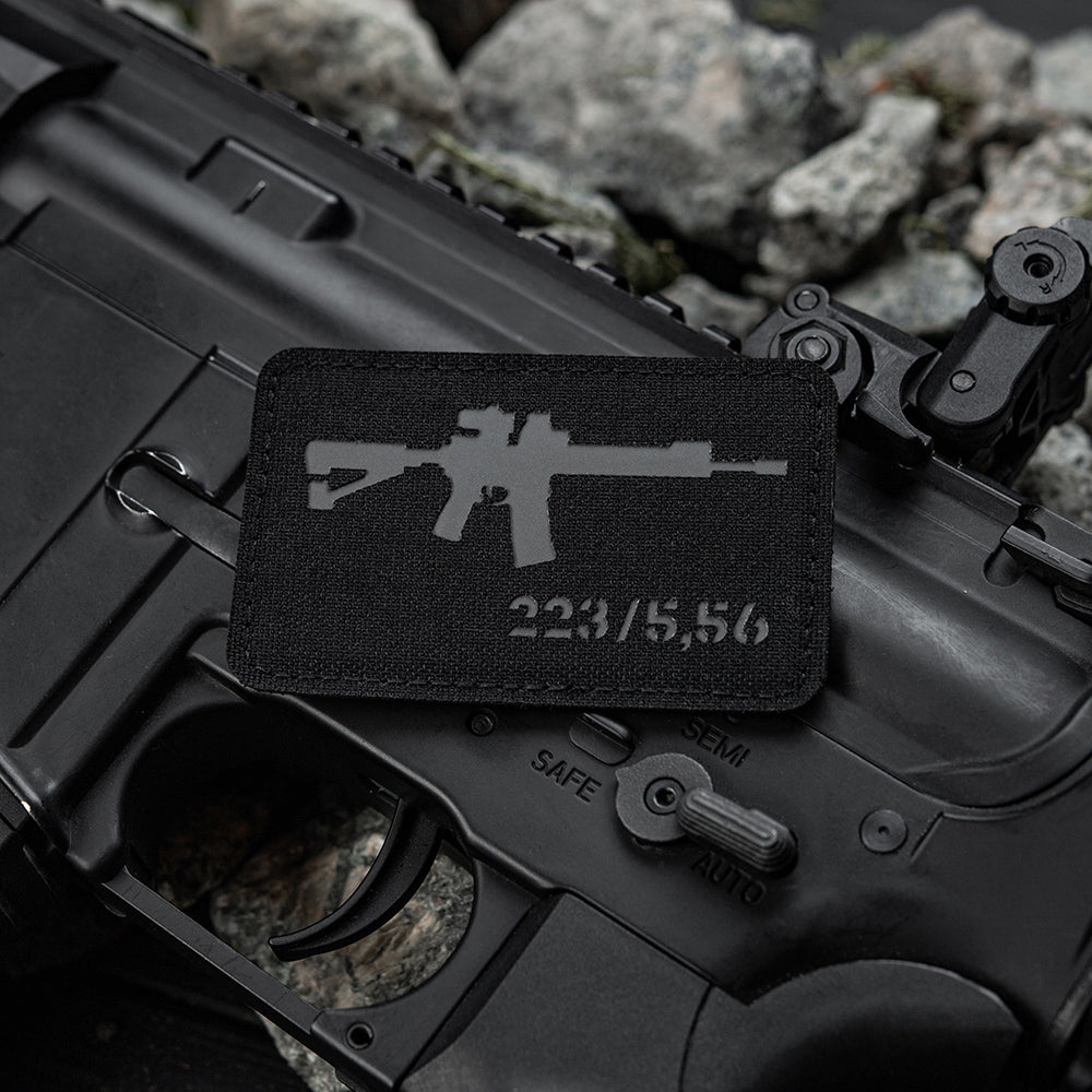 M-Tac patch AR-15 223/5","56 Laser Cut