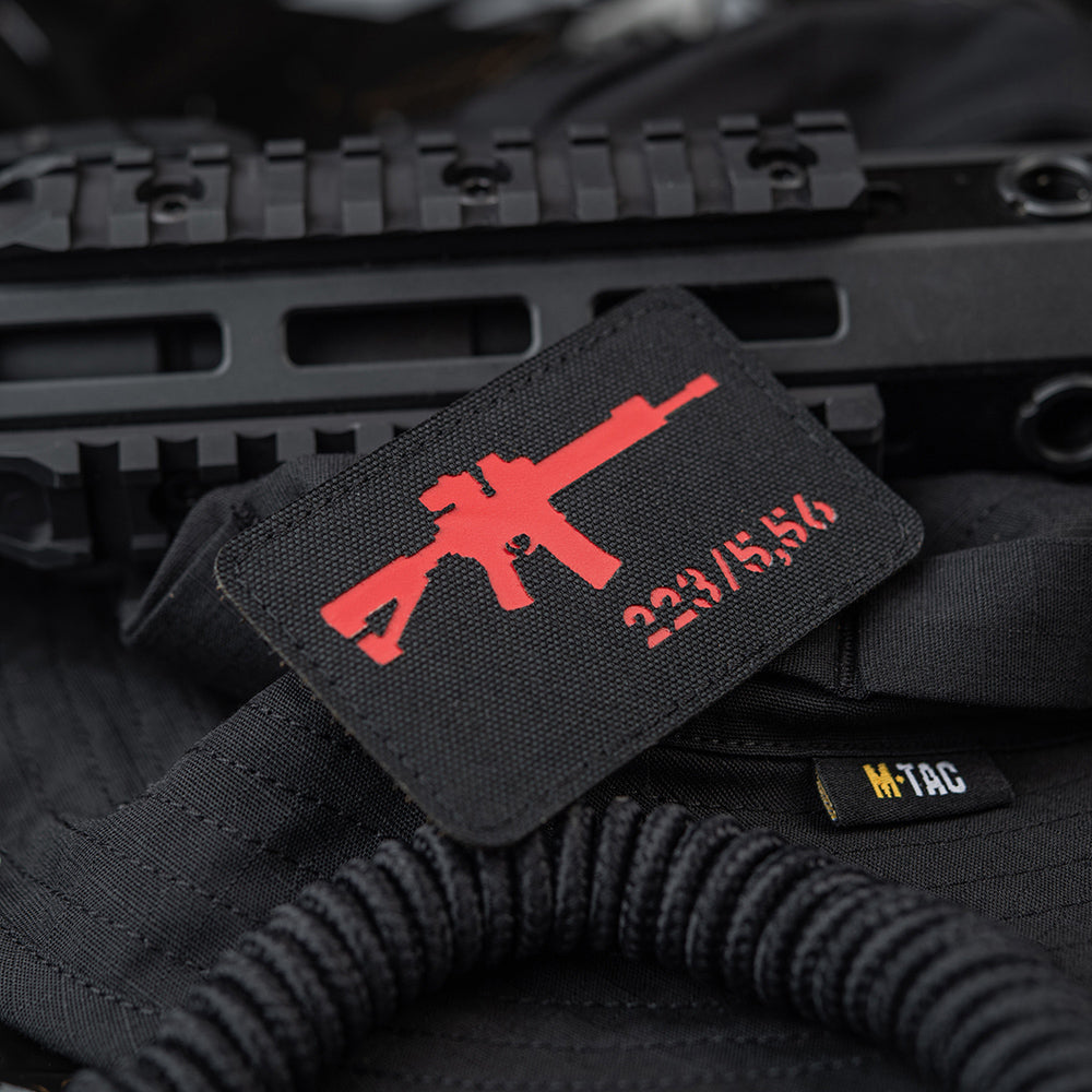 M-Tac patch AR-15 223/5","56 Laser Cut