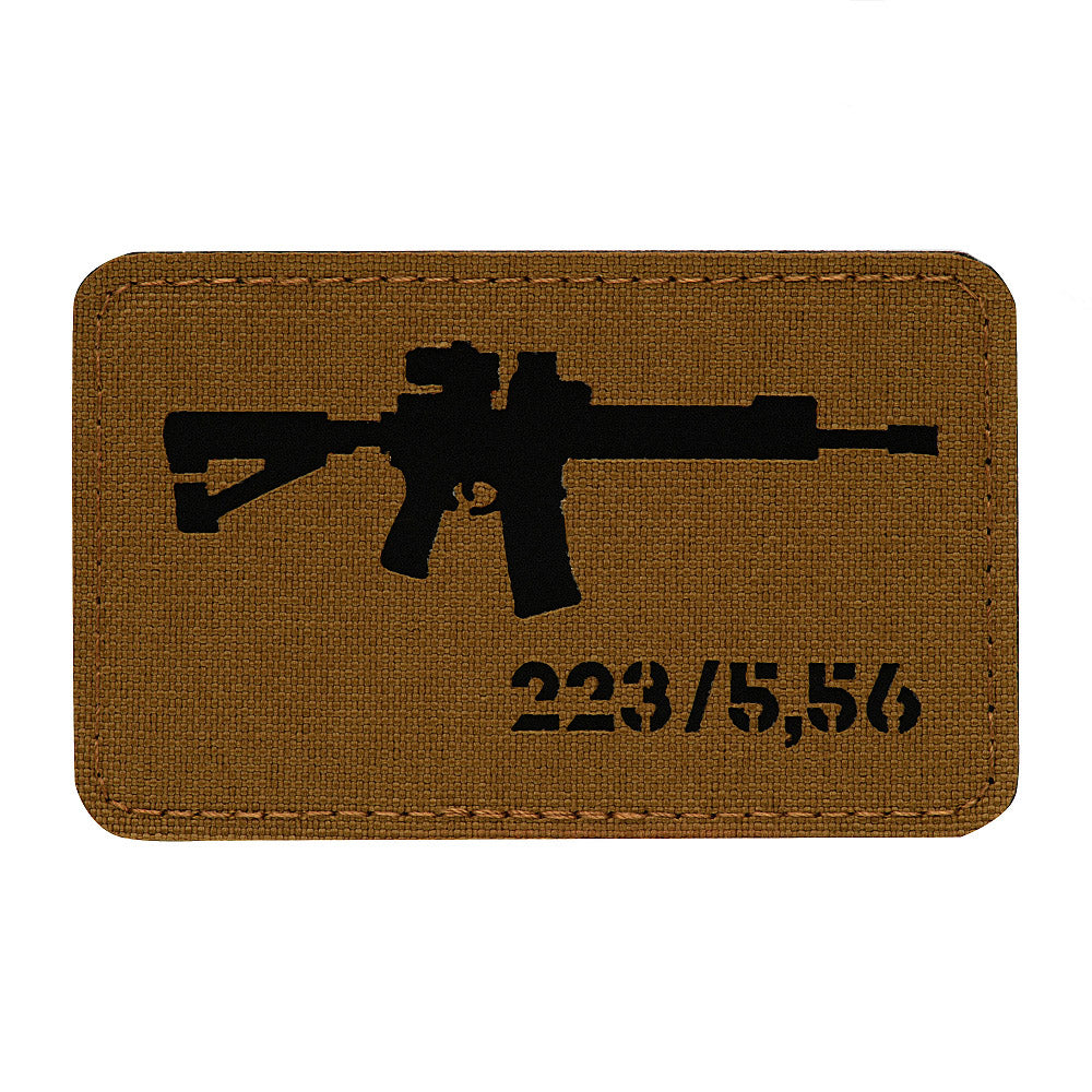 M-Tac patch AR-15 223/5","56 Laser Cut