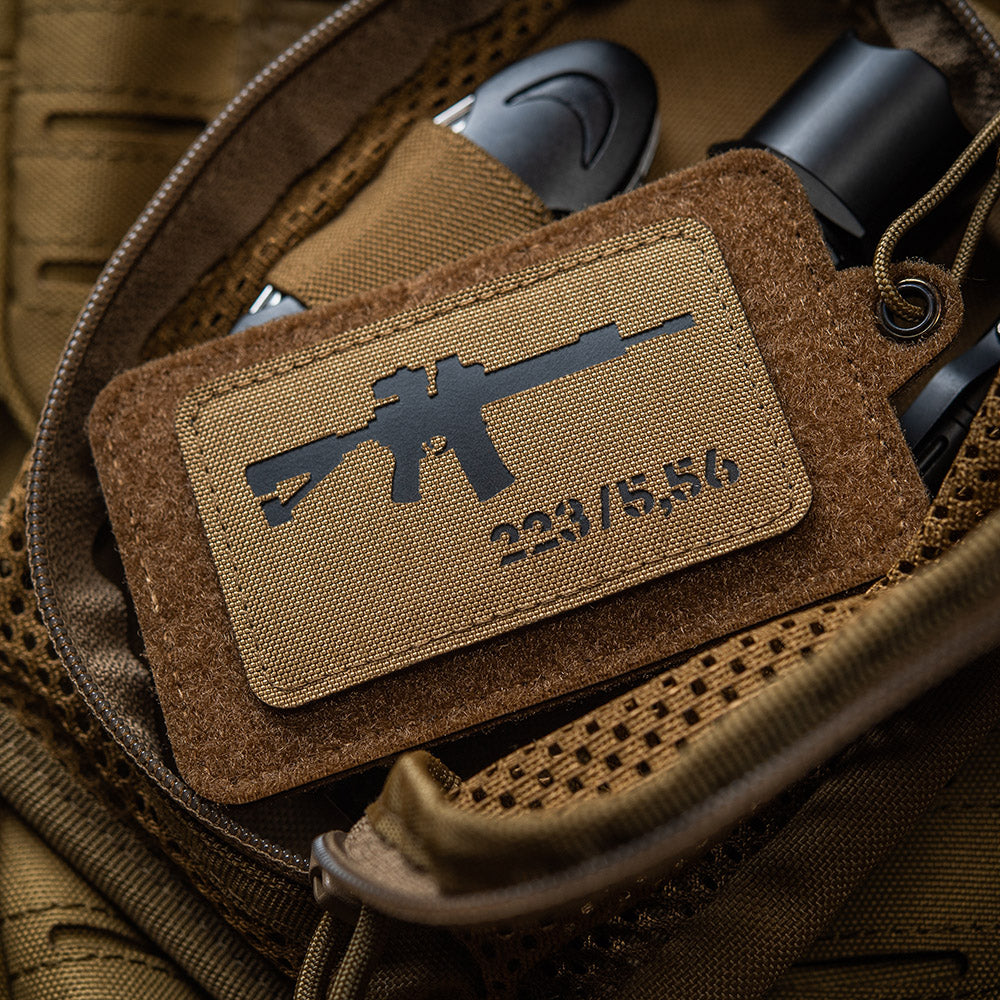 M-Tac patch AR-15 223/5","56 Laser Cut