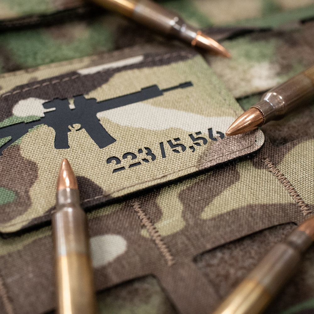 M-Tac patch AR-15 223/5","56 Laser Cut