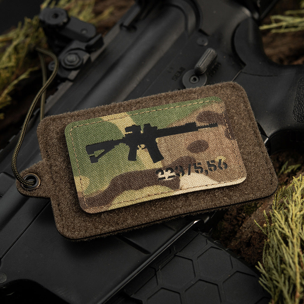 M-Tac patch AR-15 223/5","56 Laser Cut