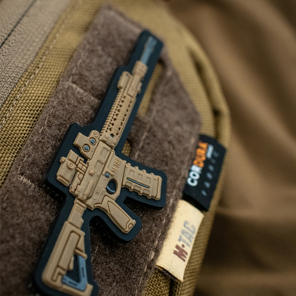 M-Tac patch AR-15 3D PVC