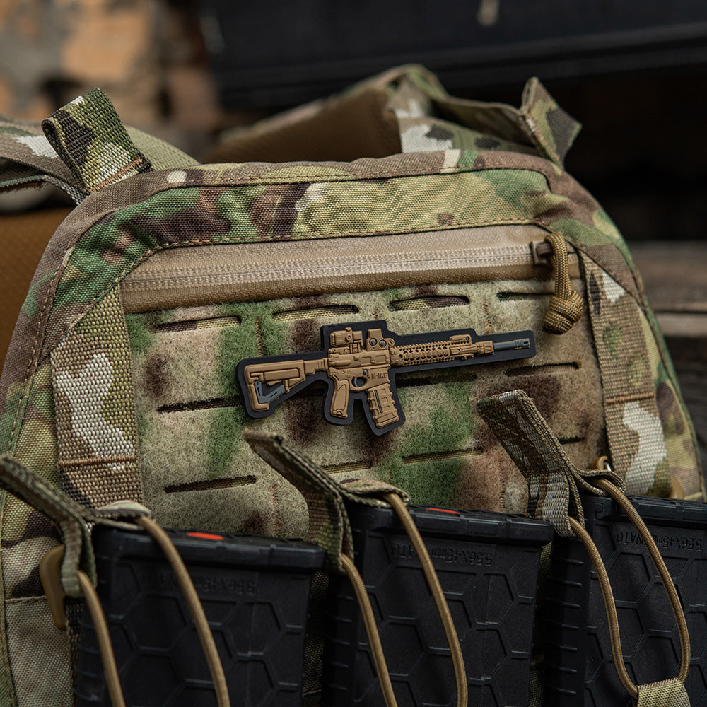 M-Tac patch AR-15 3D PVC