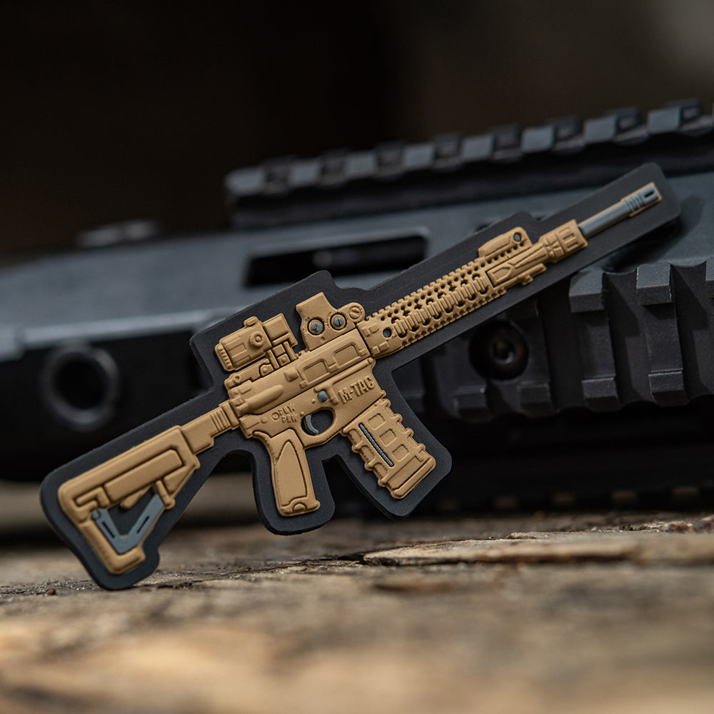 M-Tac patch AR-15 3D PVC
