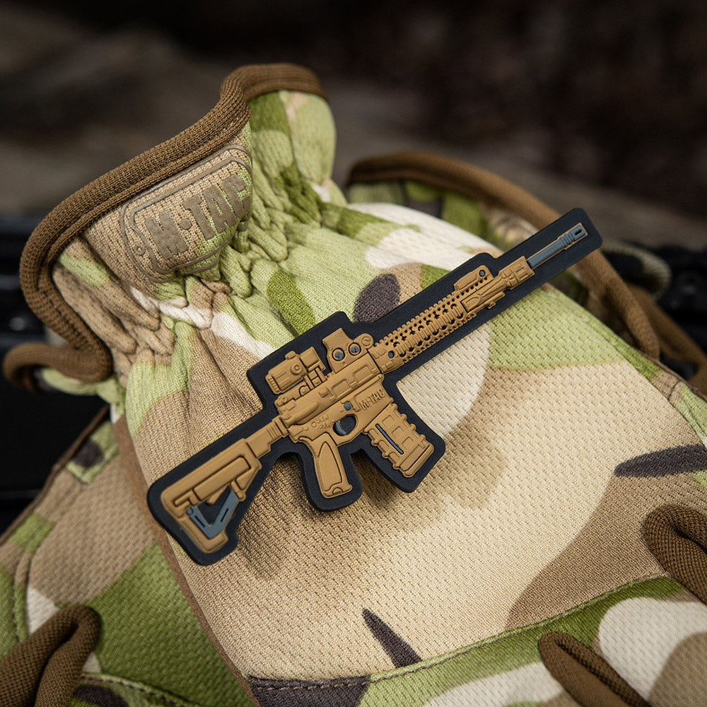 M-Tac patch AR-15 3D PVC