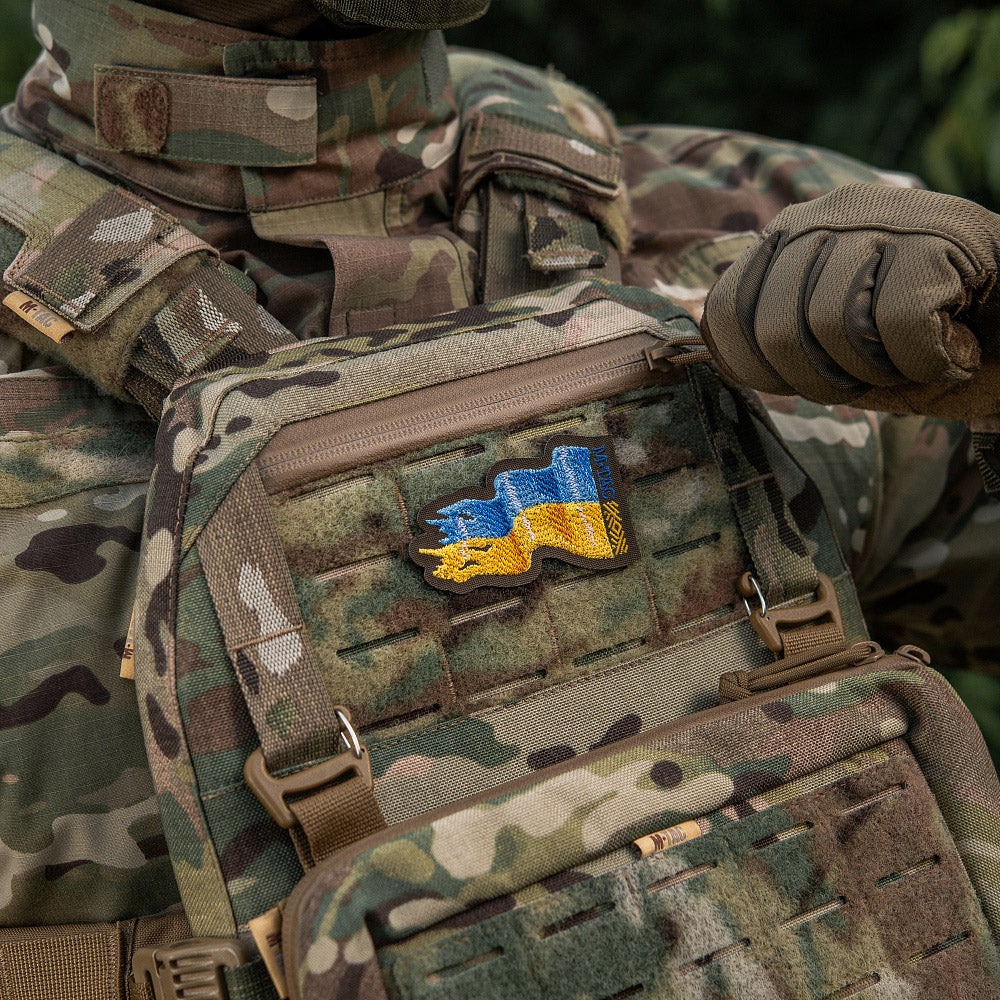 M-Tac Patch Battle Flag of Ukraine (Embroidery)