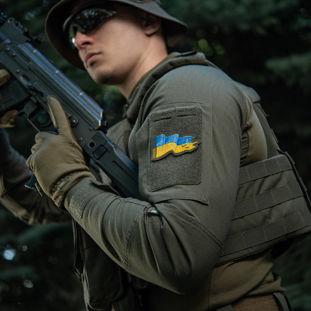 M-Tac Patch Battle Flag of Ukraine (Embroidery)