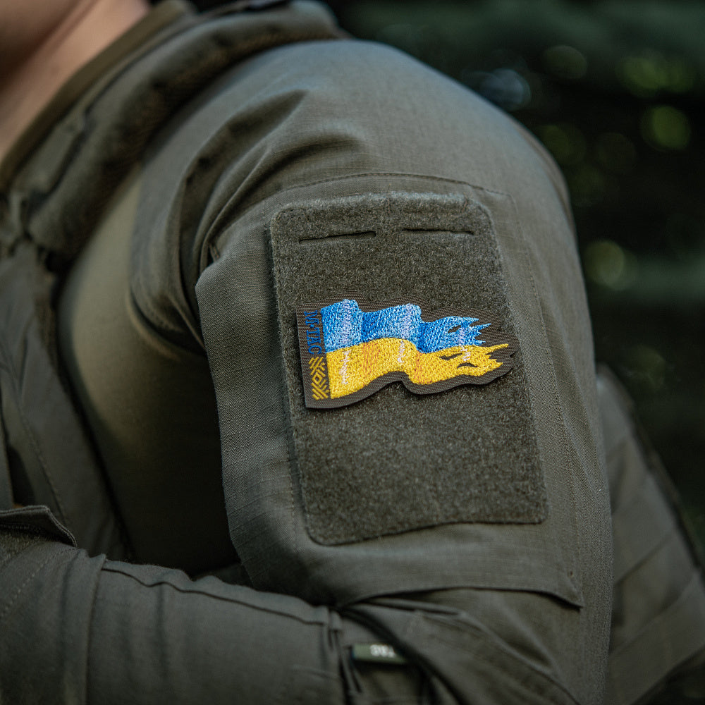M-Tac Patch Battle Flag of Ukraine (Embroidery)