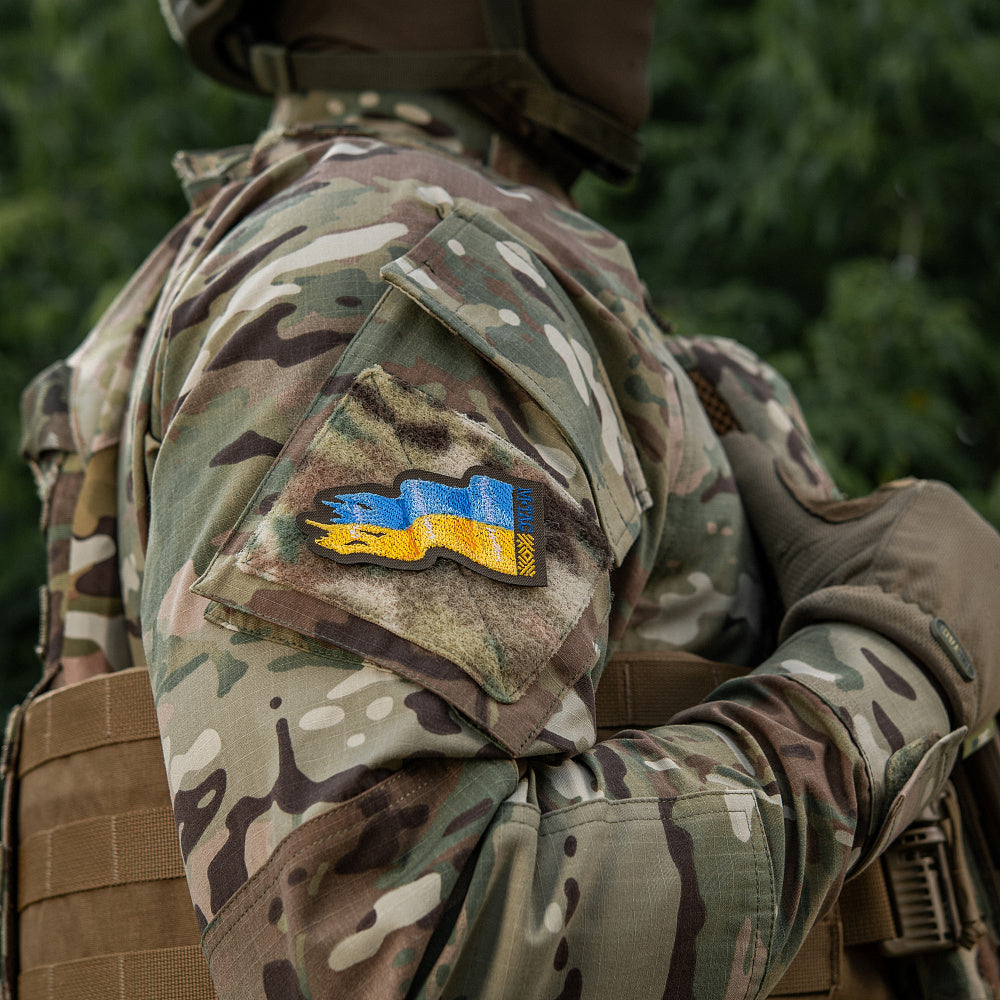 M-Tac Patch Battle Flag of Ukraine (Embroidery)