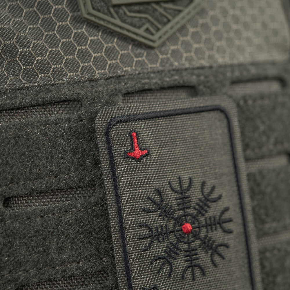 M-Tac patch map Helmet of Horror (embroidery)