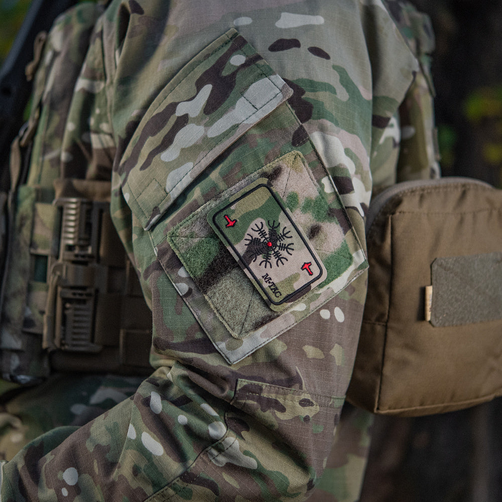 M-Tac patch map Helmet of Horror (embroidery)