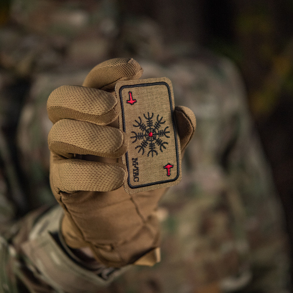 M-Tac patch map Helmet of Horror (embroidery)