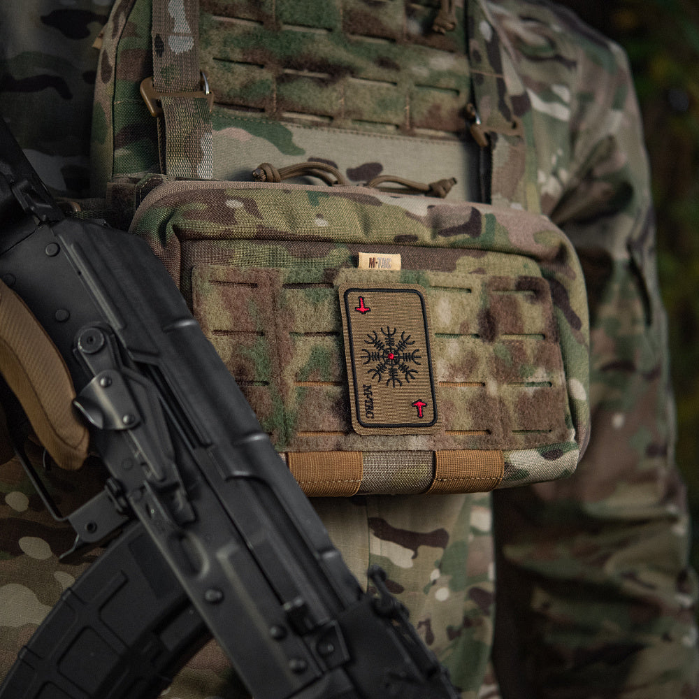 M-Tac patch map Helmet of Horror (embroidery)