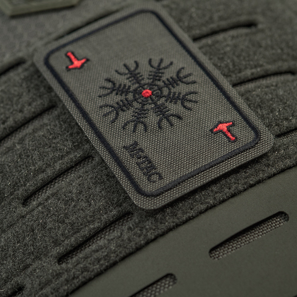 M-Tac patch map Helmet of Horror (embroidery)