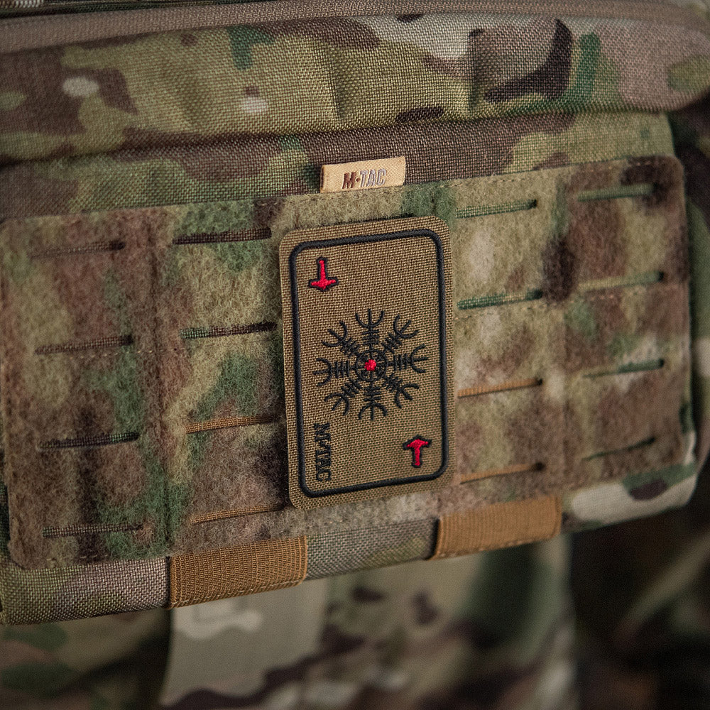 M-Tac patch map Helmet of Horror (embroidery)