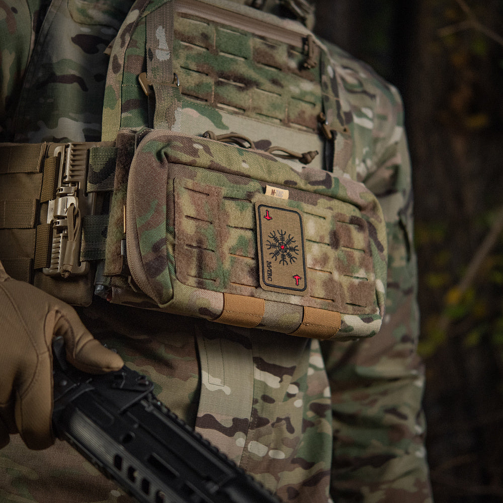 M-Tac patch map Helmet of Horror (embroidery)