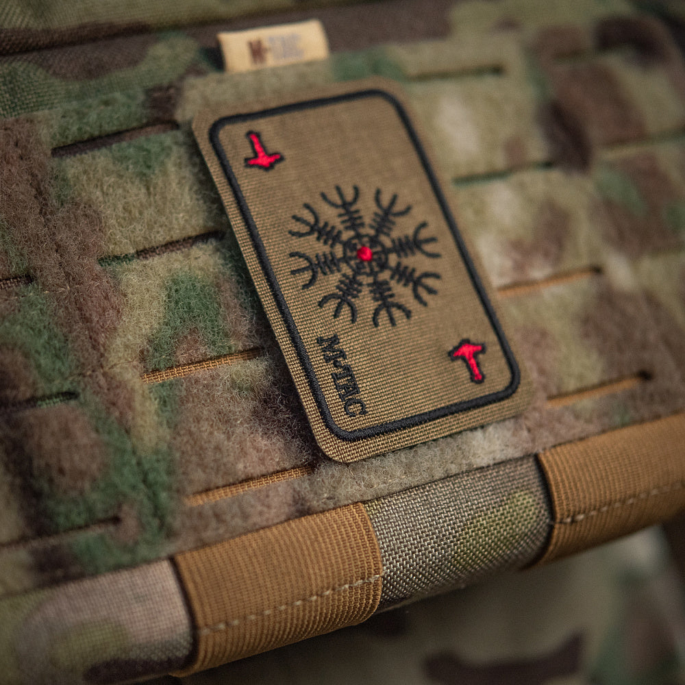 M-Tac patch map Helmet of Horror (embroidery)