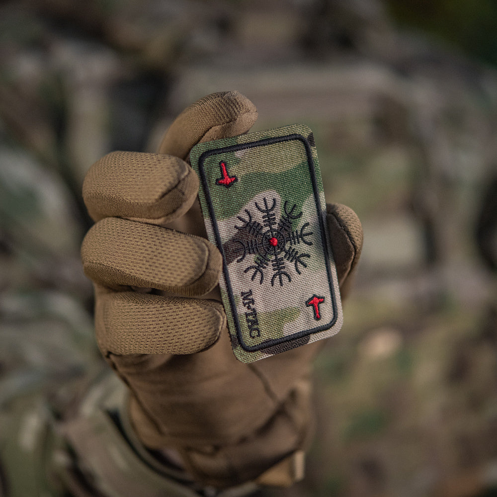 M-Tac patch map Helmet of Horror (embroidery)