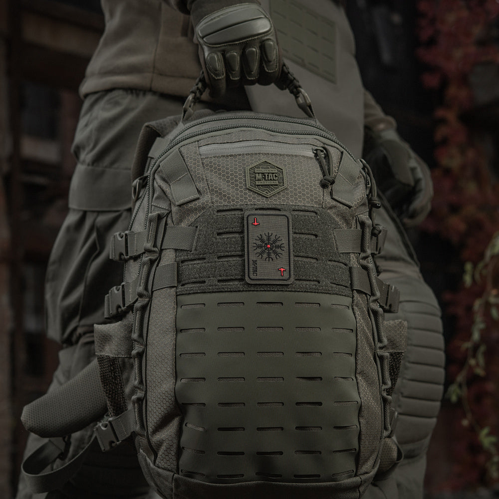 M-Tac patch map Helmet of Horror (embroidery)