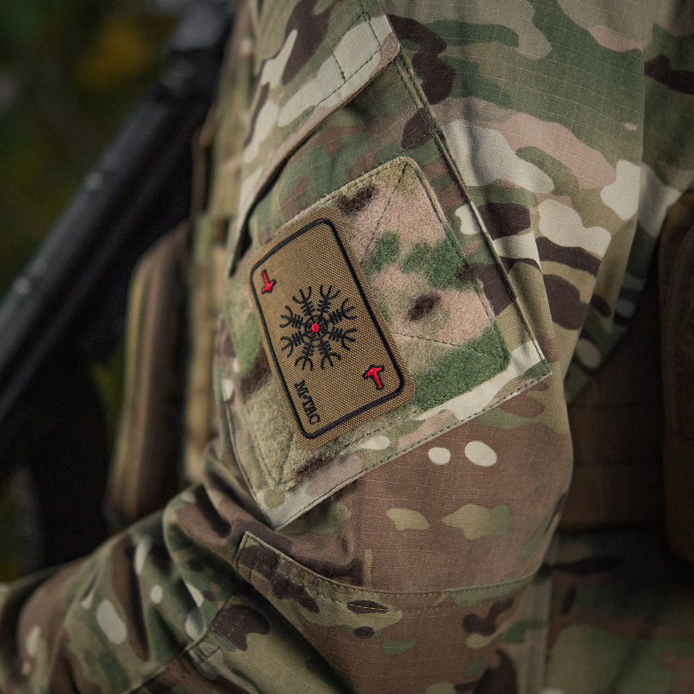 M-Tac patch map Helmet of Horror (embroidery)