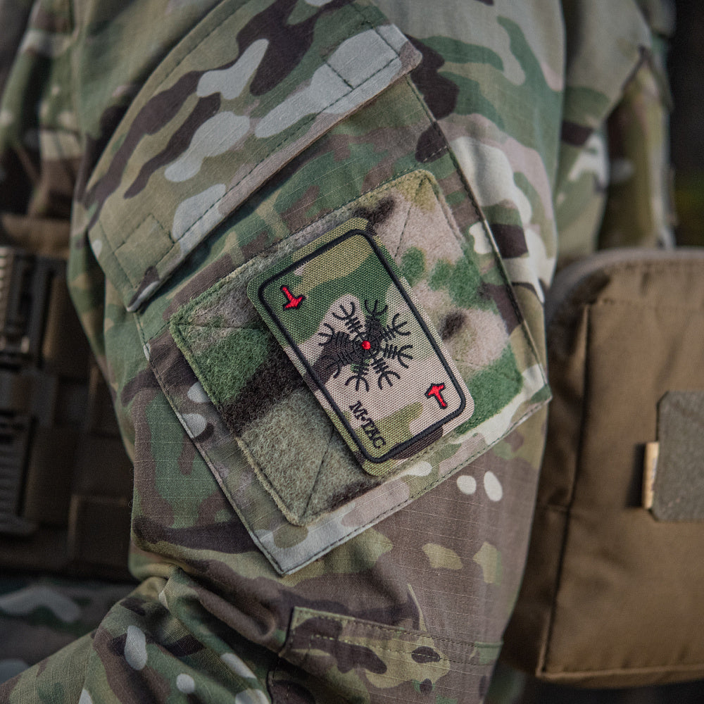 M-Tac patch map Helmet of Horror (embroidery)