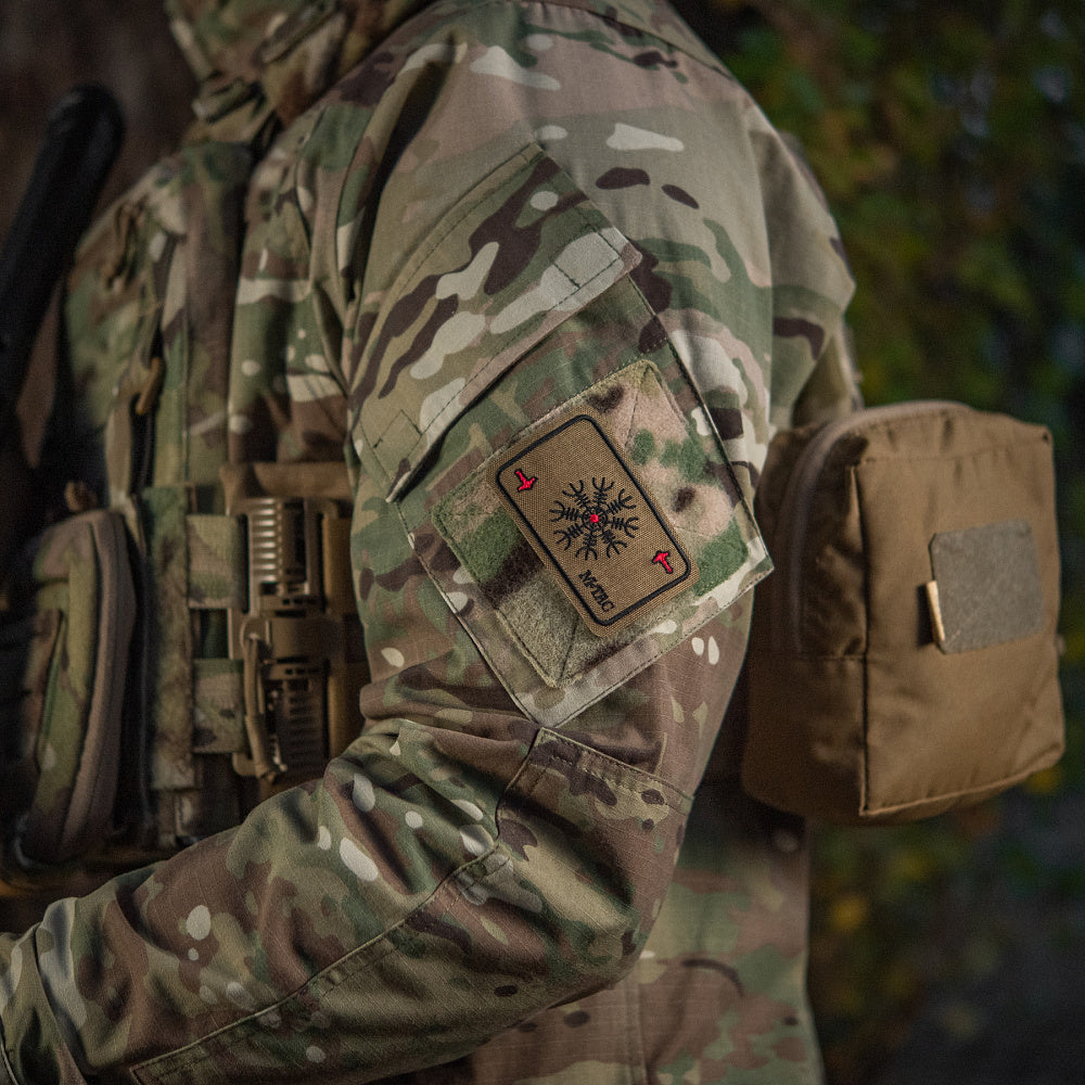 M-Tac patch map Helmet of Horror (embroidery)