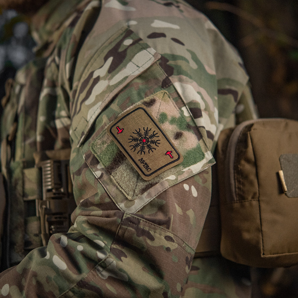 M-Tac patch map Helmet of Horror (embroidery)