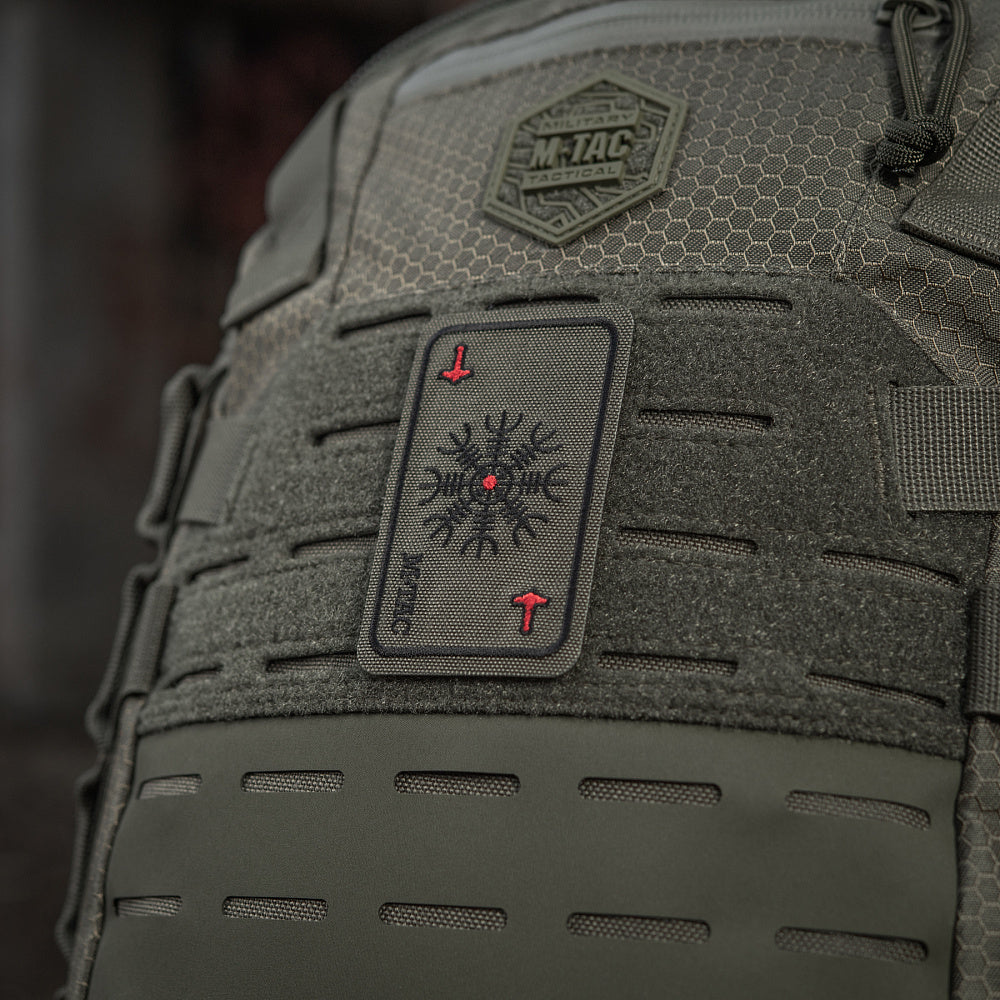 M-Tac patch map Helmet of Horror (embroidery)