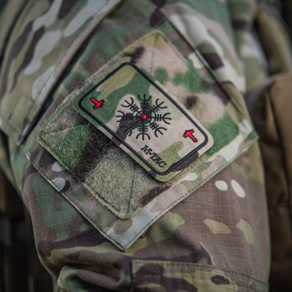 M-Tac patch map Helmet of Horror (embroidery)