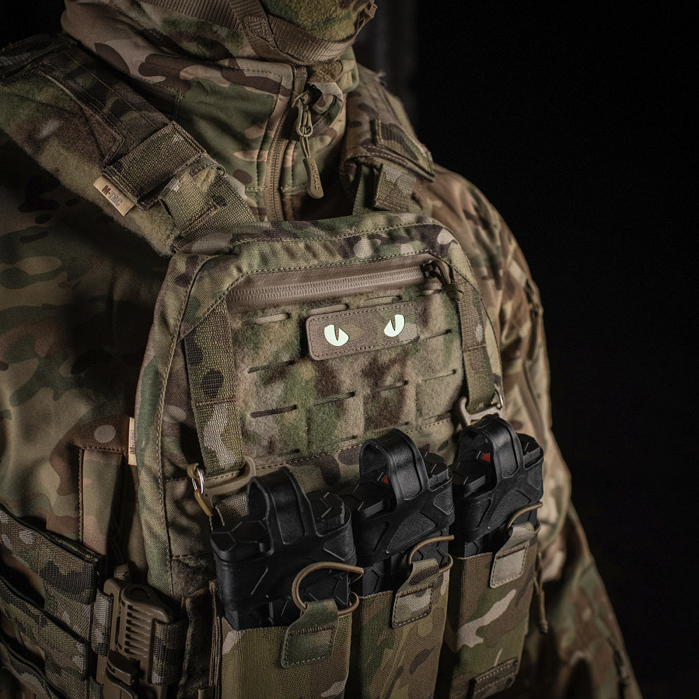 M-Tac patch Cat Eyes Laser Cut Multicam/gid
