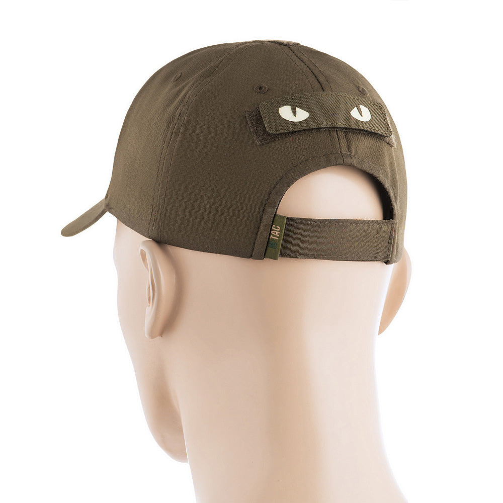 M-Tac patch Cat Eyes Laser Cut Ranger Green/gid