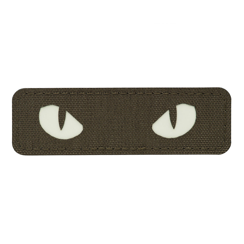 M-Tac patch Cat Eyes Laser Cut Ranger Green/gid