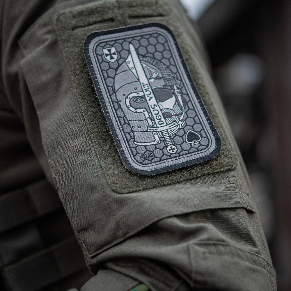 M-Tac patch Deus Vult Ace (jacquard)