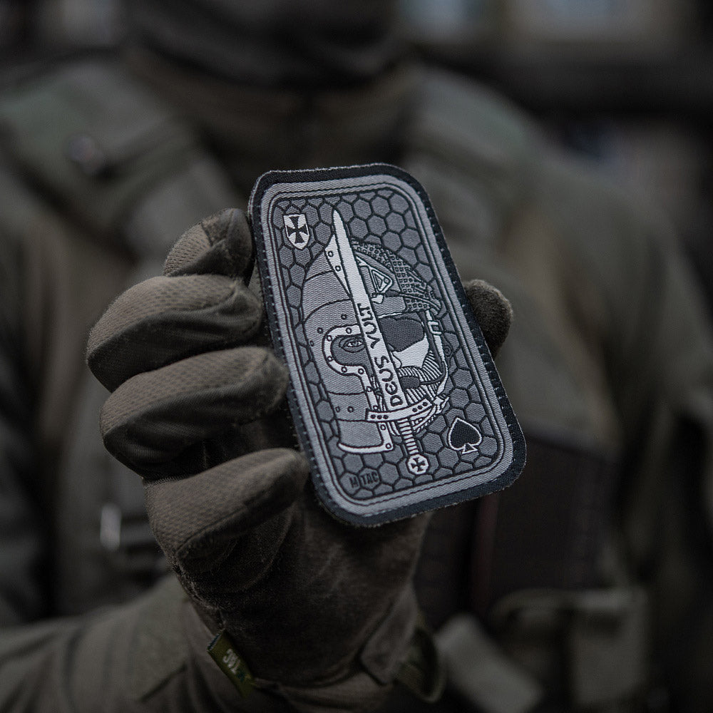 M-Tac patch Deus Vult Ace (jacquard)