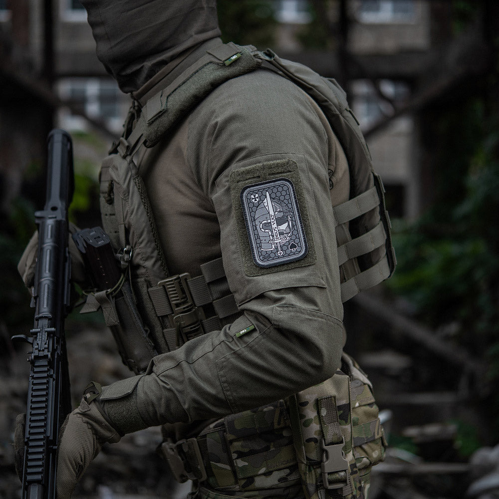 M-Tac patch Deus Vult Ace (jacquard)