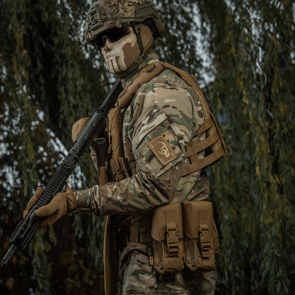 M-Tac patch Face of war (Embroidery)