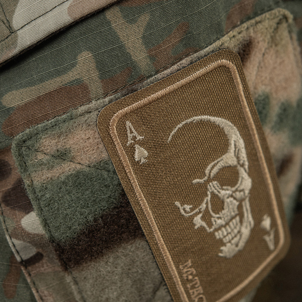 M-Tac patch Face of war (Embroidery)
