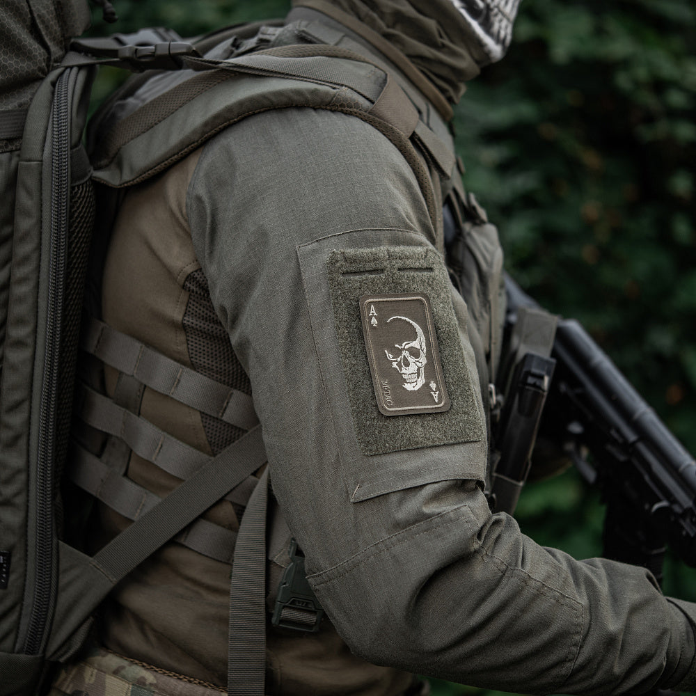 M-Tac patch Face of war (Embroidery)