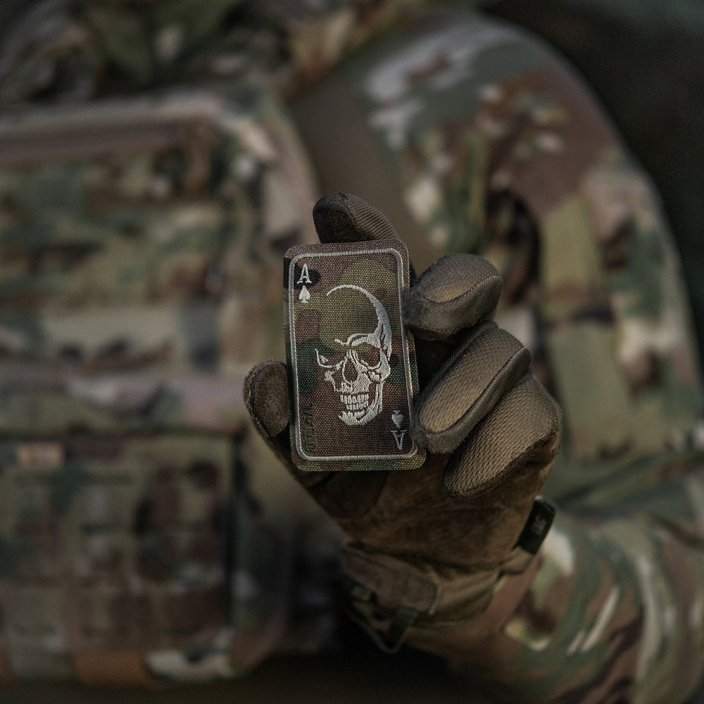 M-Tac patch Face of war (Embroidery)